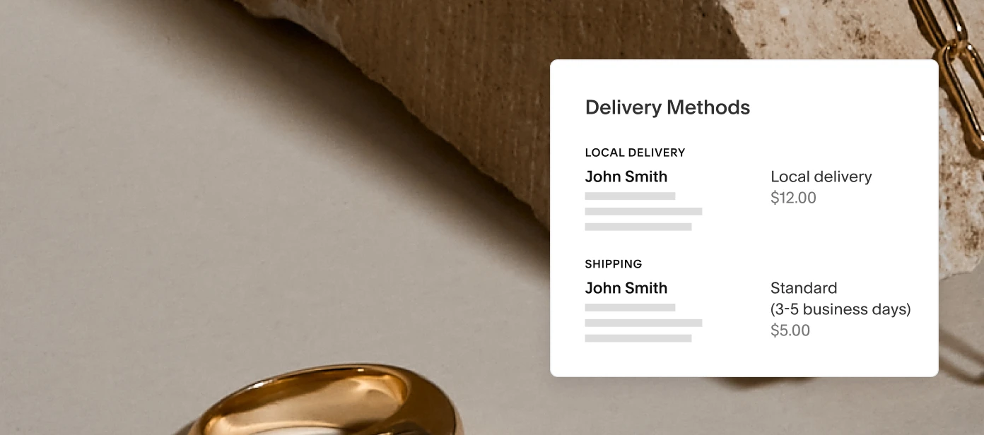 Aqlli yetkazib berish yechimlari Background