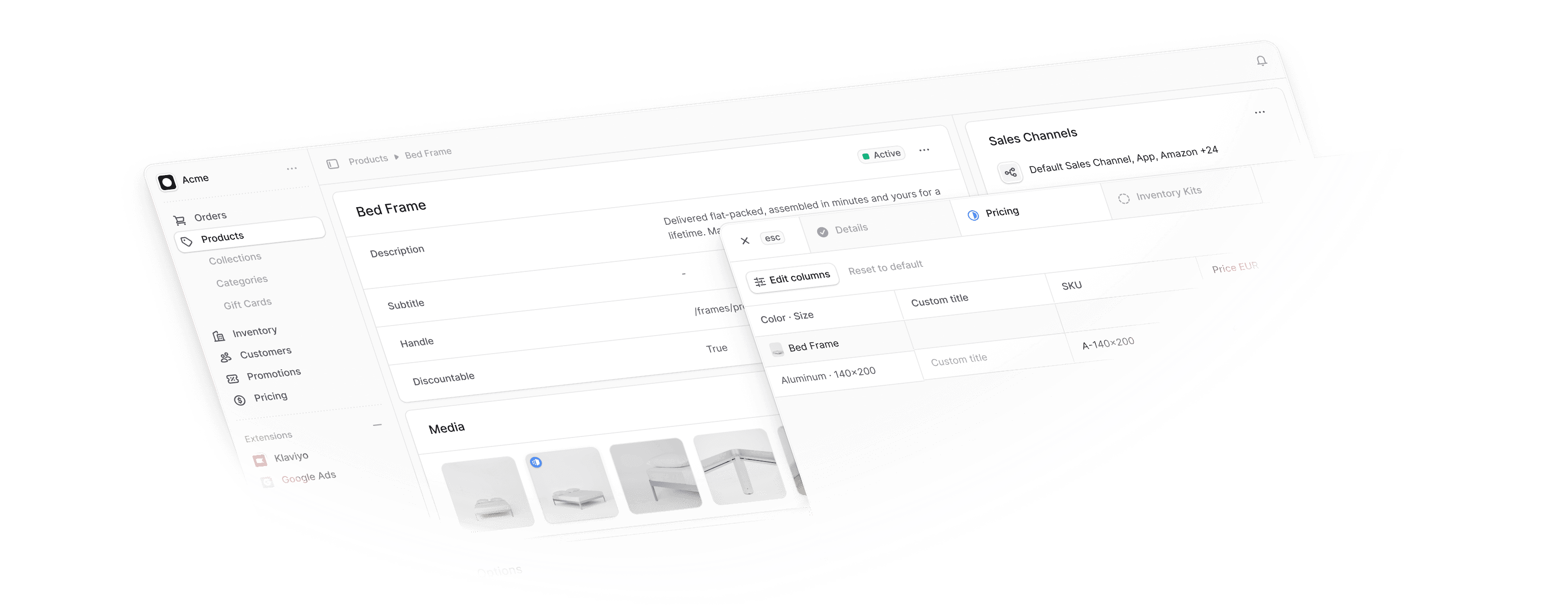 Admin Dashboard Preview